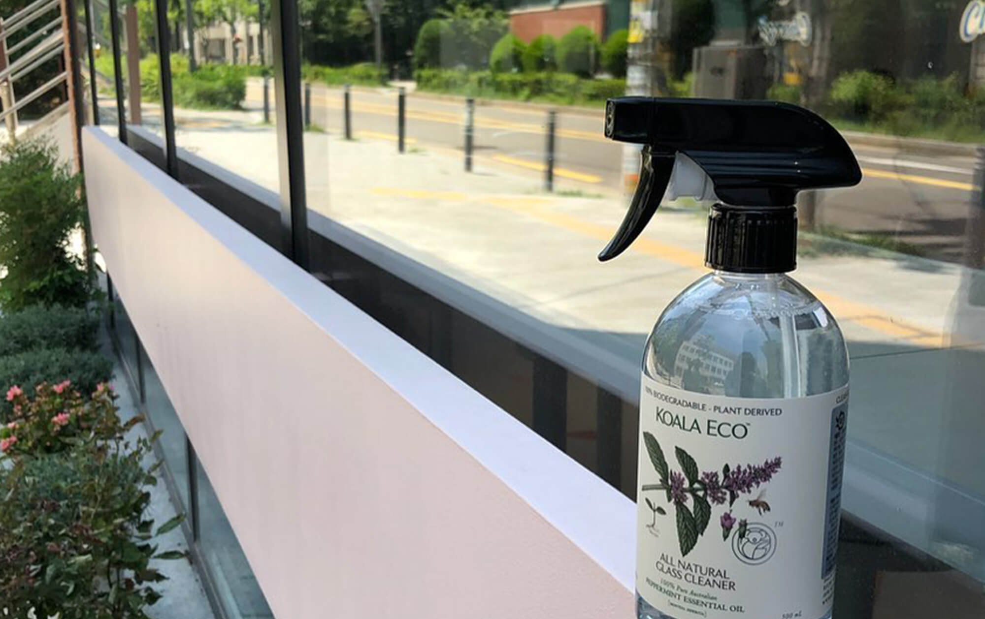 窓や鏡についた汚れと錆を落とし、ツヤを与える。