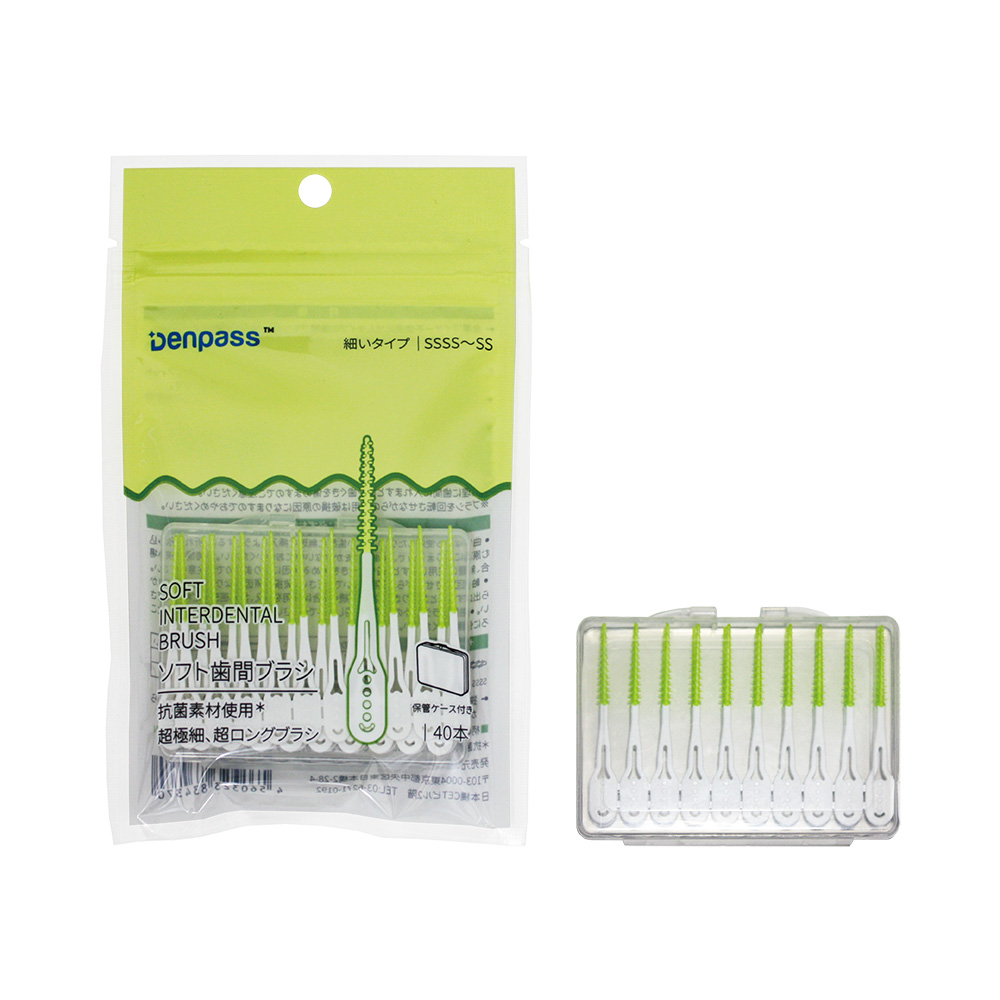 ストッパー付袋＋携帯に便利なケース付き