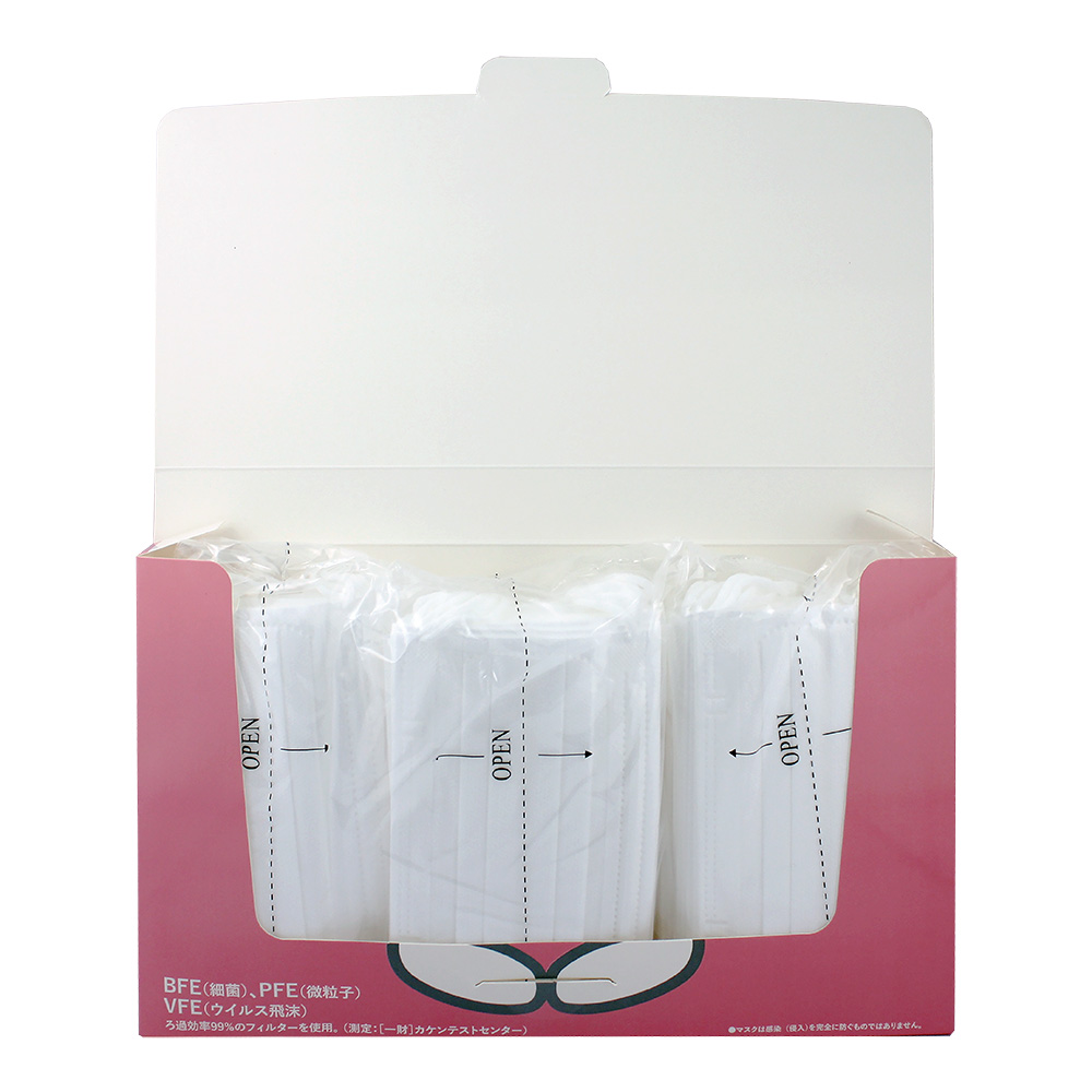 17枚ずつ入ったパックが３個、合計51枚入り