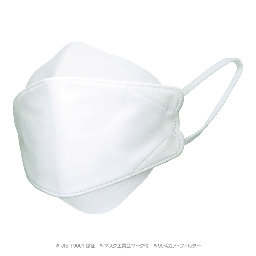 ダイヤモンド型タイプで口元の空間を確保。口紅もつきにくい！