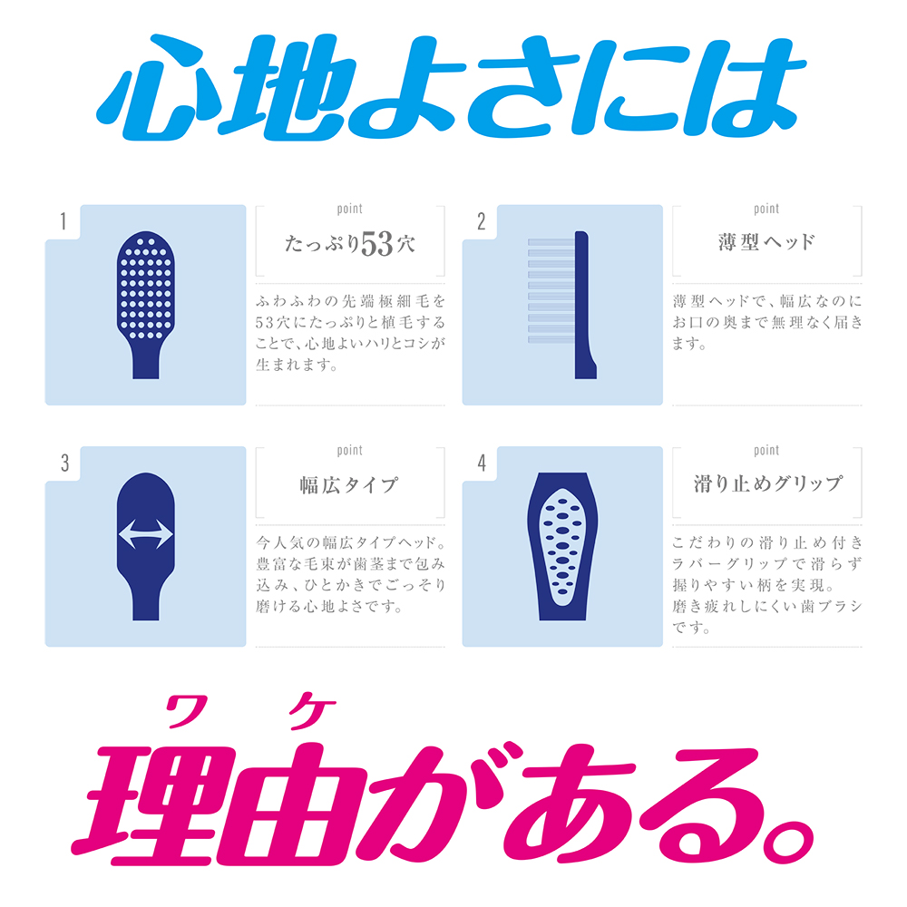 心地よさには理由（ワケ）がある。