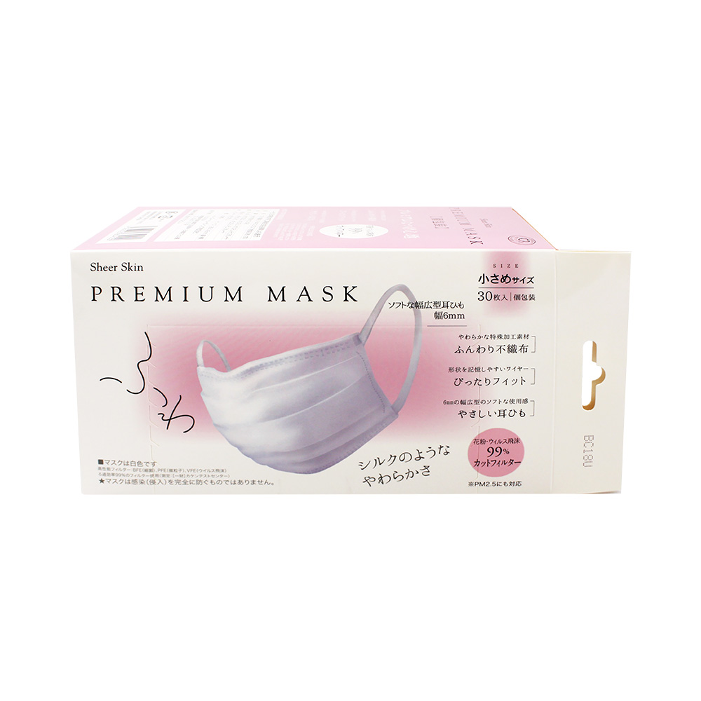 オメガ型の立体型のプリーツ構造