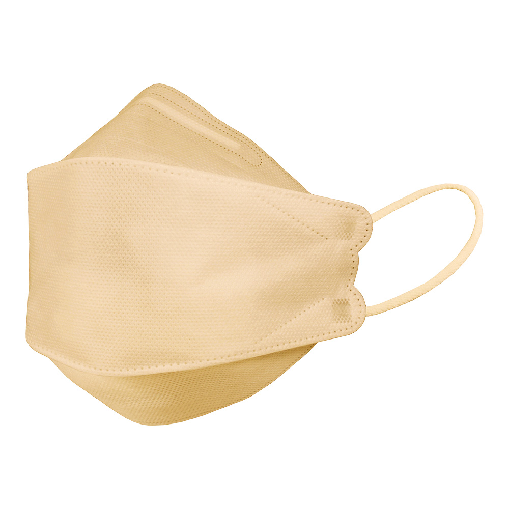 柔らかい耳ひも使用で、耳が痛くなりにくい