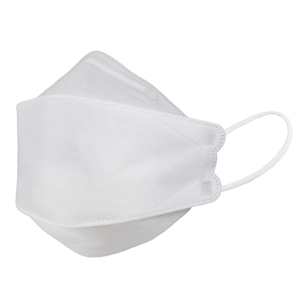 柔らかい耳ひも使用で、耳が痛くなりにくい